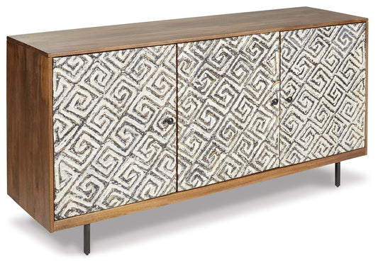 Kerrings - Marrón / Negro/blanco - Gabinete decorativo