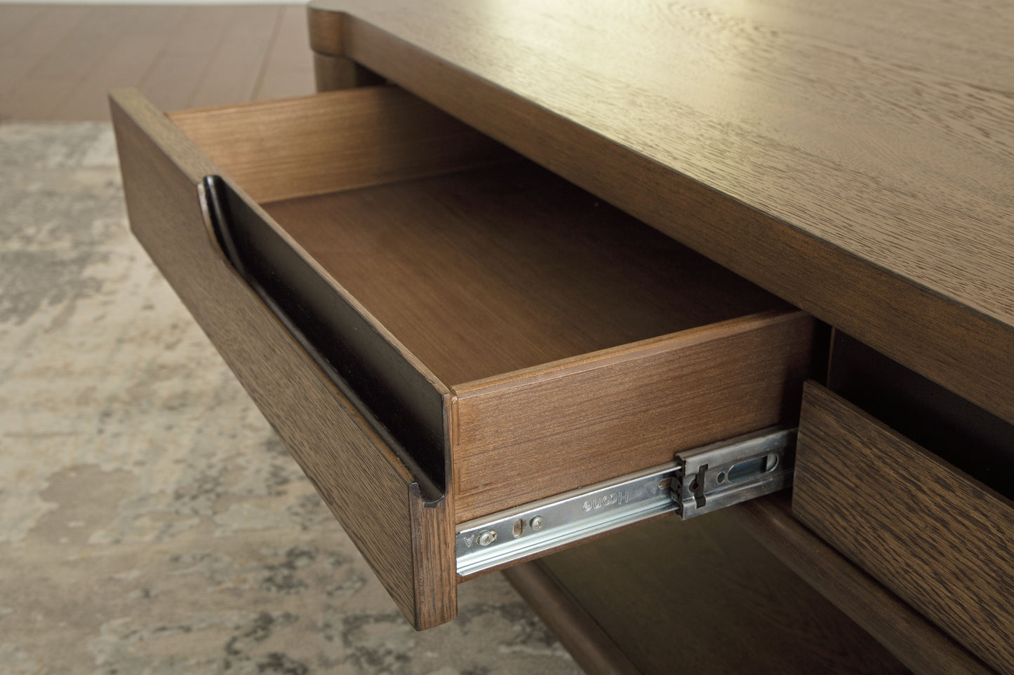 Roanhowe - Marrón - Mesa de centro rectangular