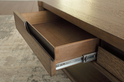 Roanhowe - Marrón - Mesa de centro rectangular