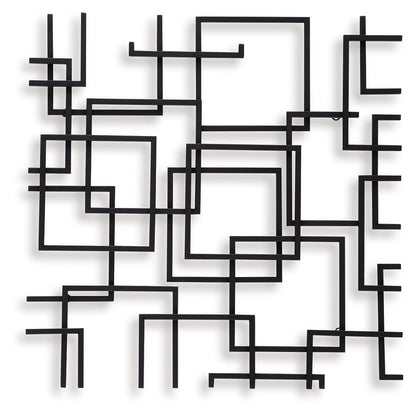 Aadanton - Black - Wall Decor