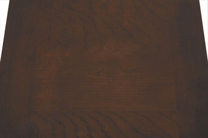 Watson - Marrón oscuro - Mesa auxiliar cuadrada