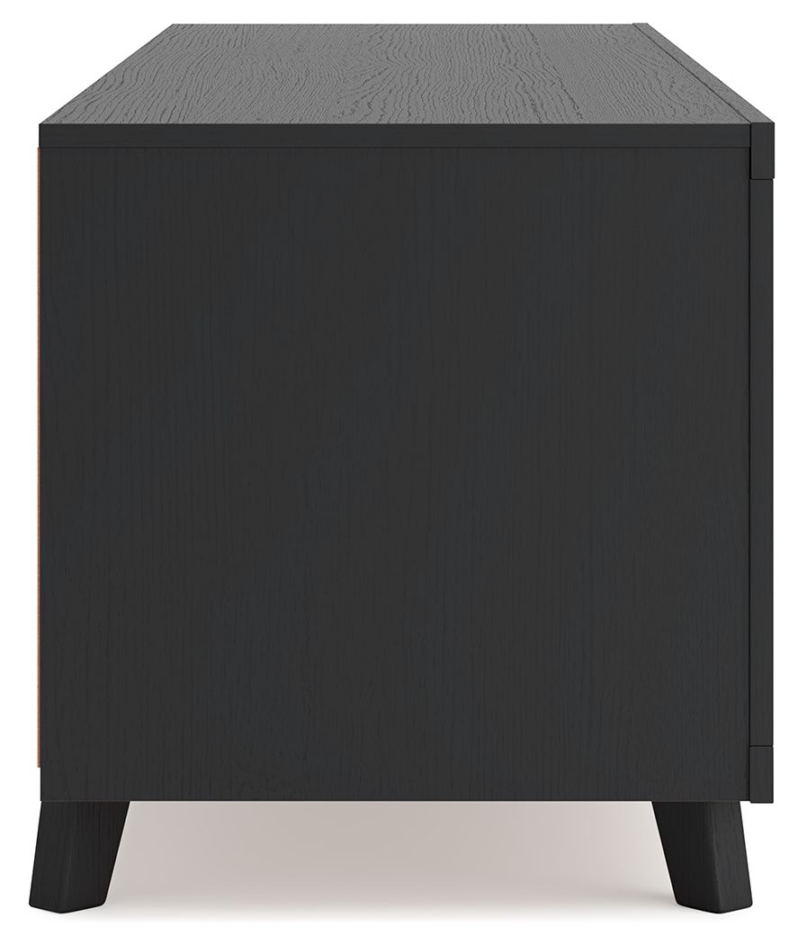 Danziar - Negro - Mueble para TV extra grande