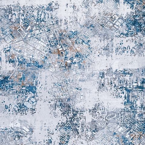 Garyard - 5' x 7' Rug - Blue Multi
