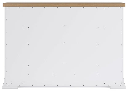 Ashbryn - White / Natural - Dresser