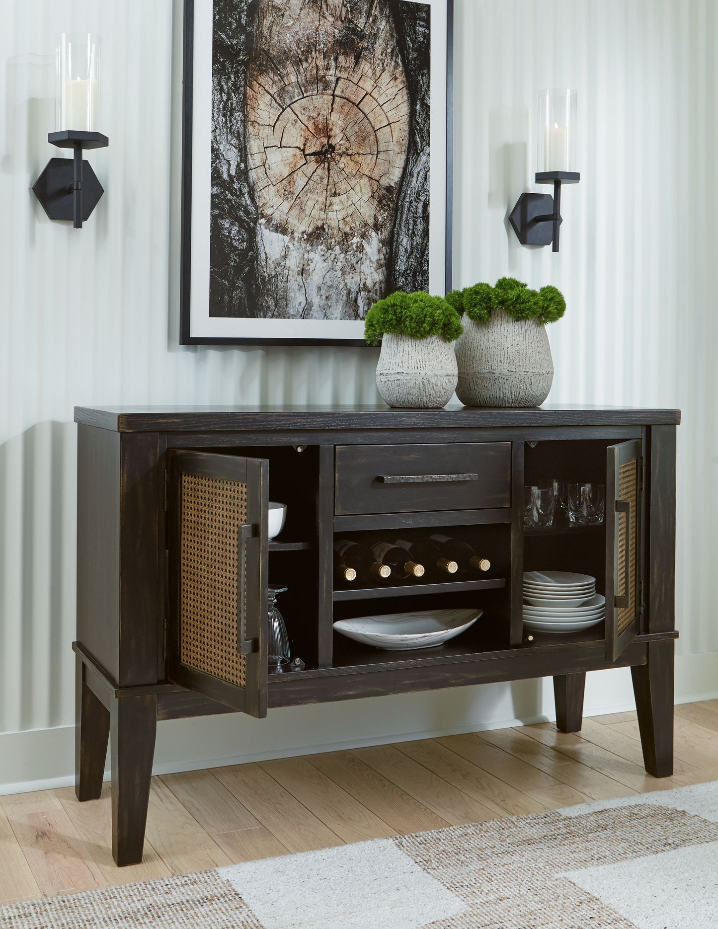 Galliden - Dining Room Server - Black
