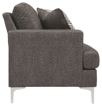 Arcola - Brown Dark - RTA Loveseat