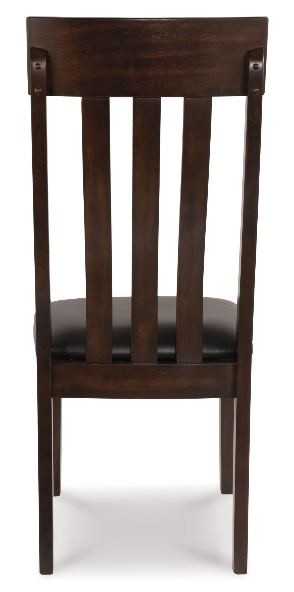 Haddigan - Marrón oscuro - Silla auxiliar de comedor Uph (juego de 2)