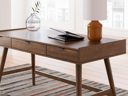 Lyncott - Home Office Desk - Brown