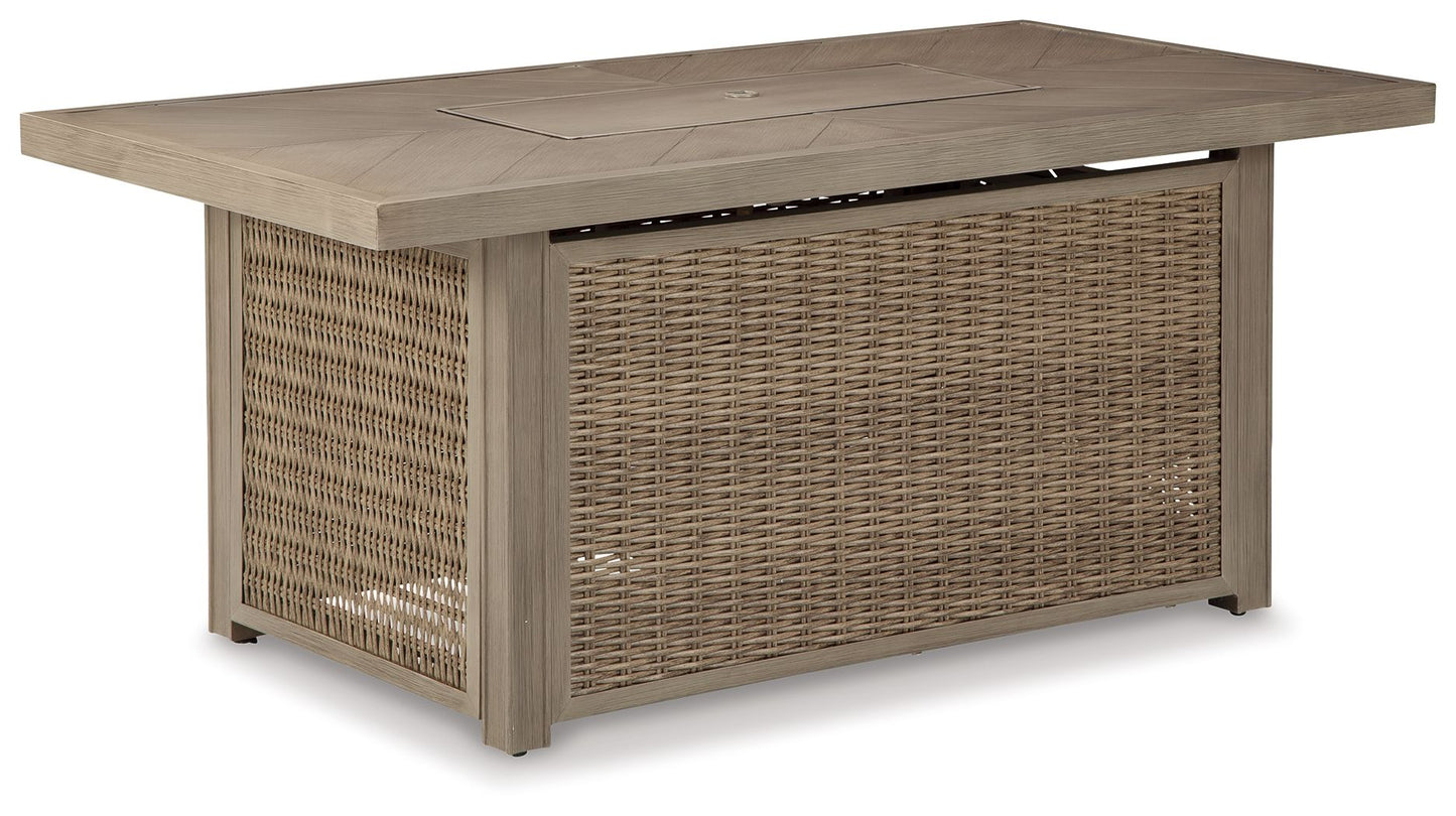 Beachcroft - Mesa rectangular para fogones