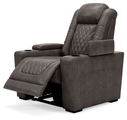 Hyllmont - Gris - Pwr Recliner/Reposacabezas ajustable