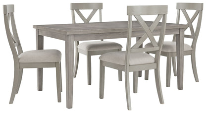 Parellen - Rectangular Dining Room Table - Gray