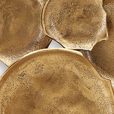 Gageton - Wall Decor - Antique Gold Finish