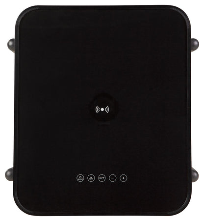 Jorvalee - Gray / Black - Accent Table with Speaker