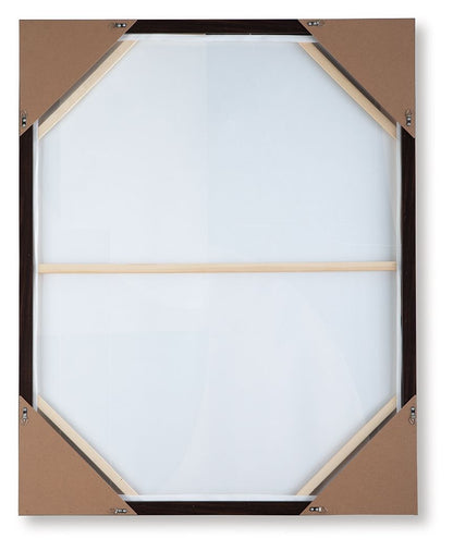 Ewanford - Wall Art - Black / Brown / Tan