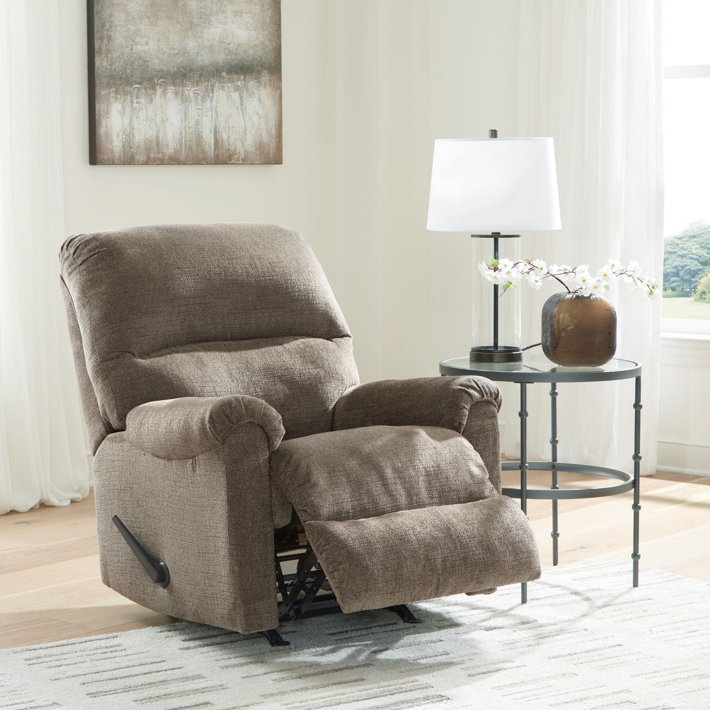 Stonemeade - Sillón reclinable mecedor