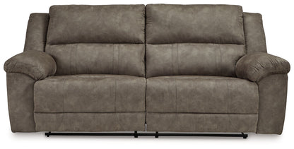 Laresview - 2 Seat Reclining Sofa - Fossil
