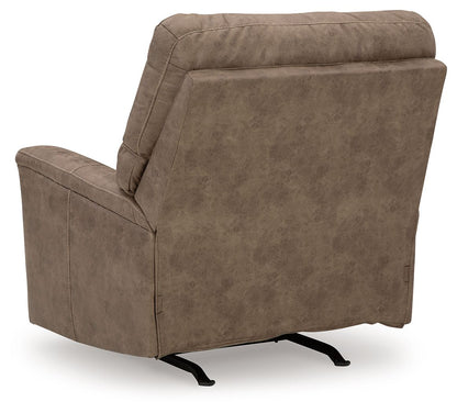 Navi - Fósil - 3 piezas. - Sofá, loveseat, mecedora reclinable