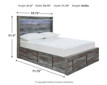 Baystorm - Cama con paneles LED