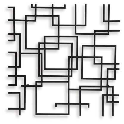 Aadanton - Black - Wall Decor