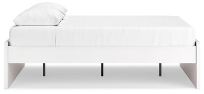Onita - White - Queen Platform Bed