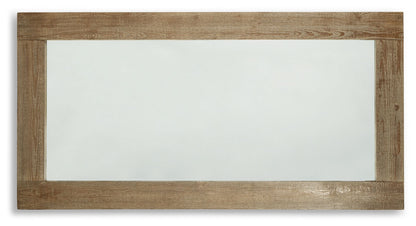 Waltleigh - Marrón envejecido - Espejo de suelo