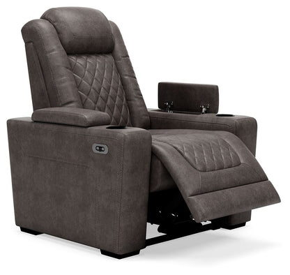 Hyllmont - Gris - Pwr Recliner/Reposacabezas ajustable