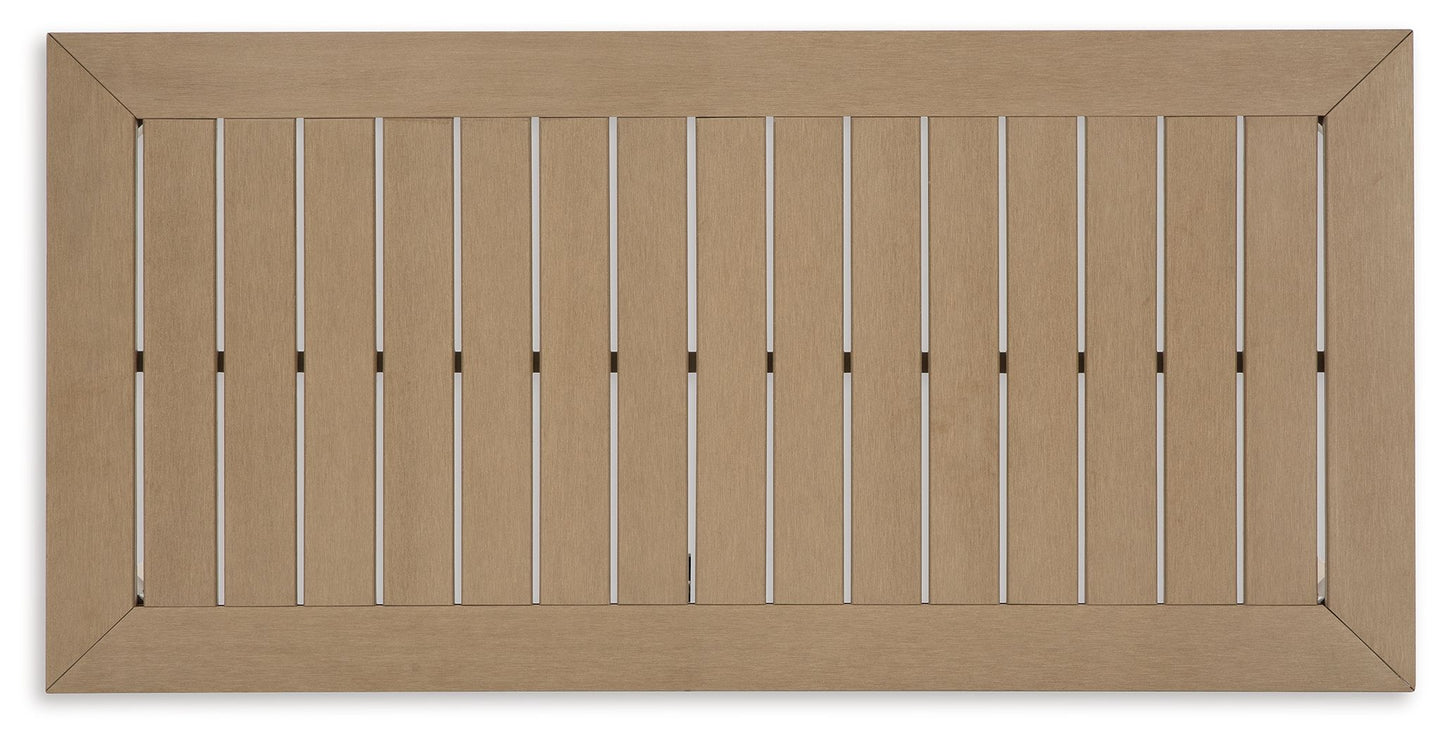 Hallow Creek - Rectangular Cocktail Table - Driftwood