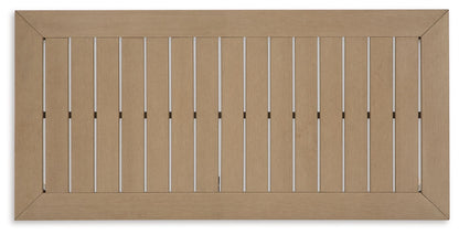 Hallow Creek - Rectangular Cocktail Table - Driftwood