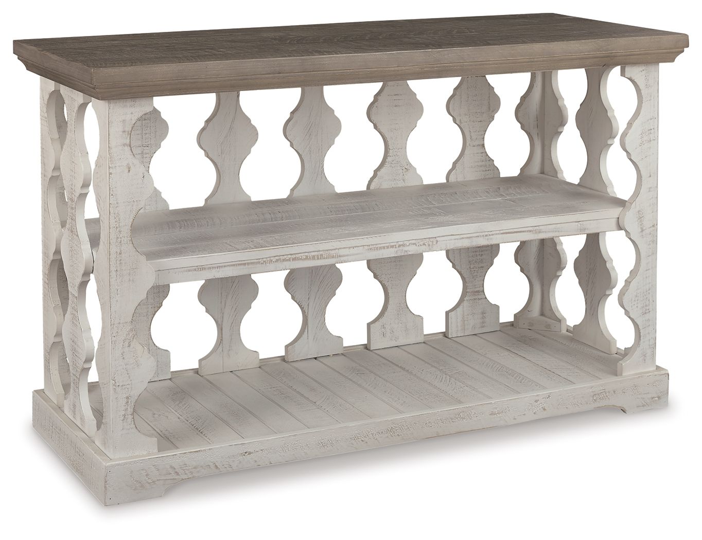 Havalance - Gris / Blanco - Mesa consola para sofá