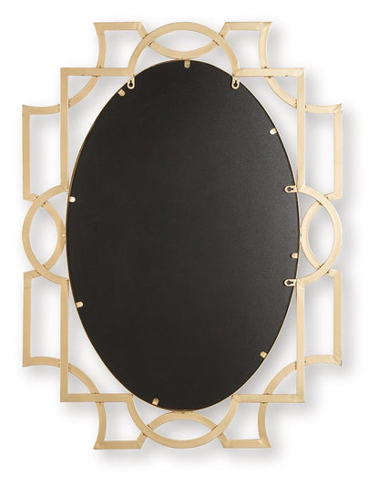 Fulkmore - Accent Mirror - Antique Gold Finish