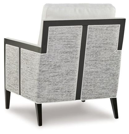 Ardenworth - Negro / Marfil - Silla decorativa