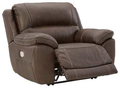 Dunleith - Chocolate - Sillón reclinable de pared Zero con pwr Hdrst