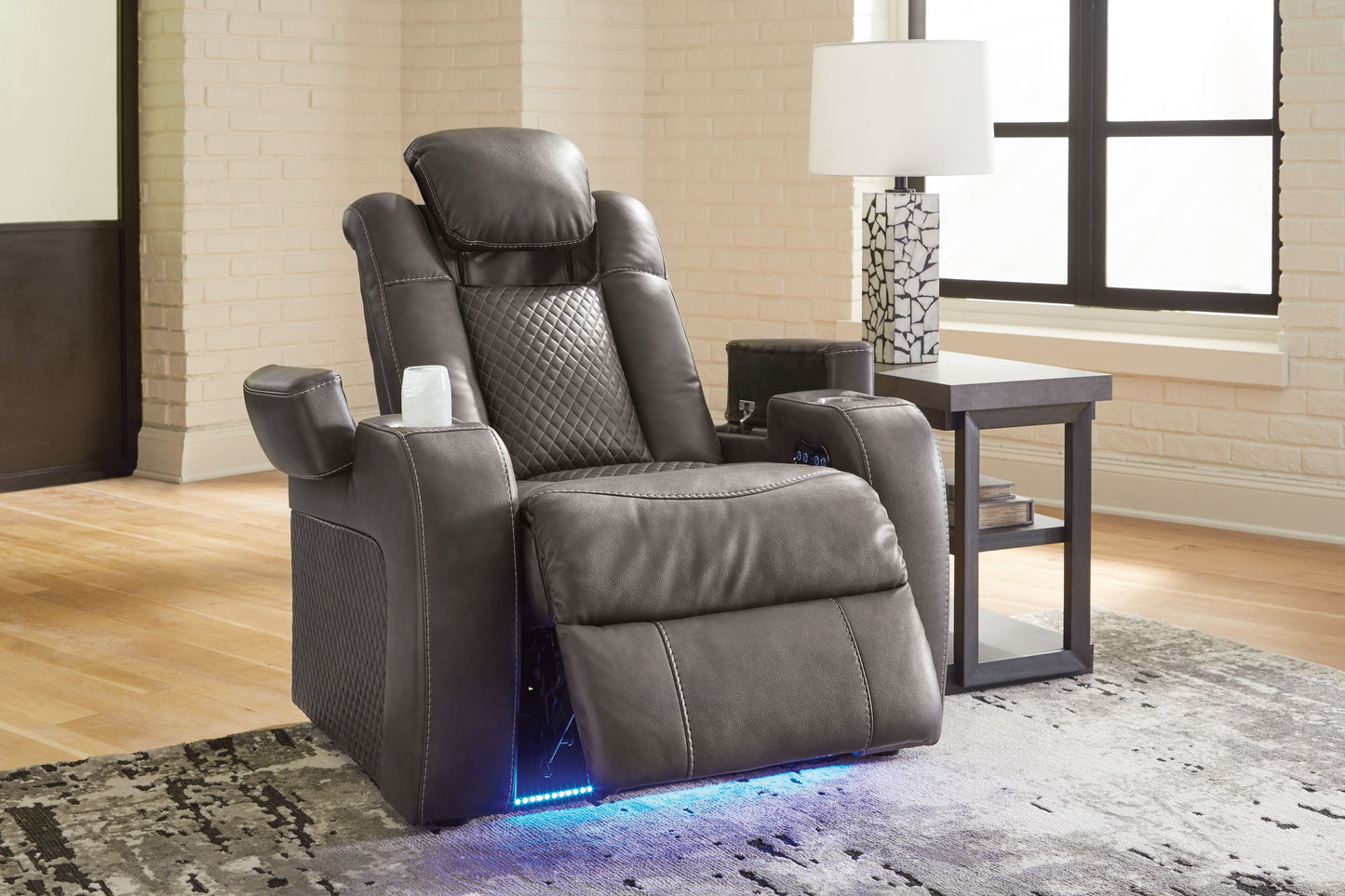 Fyne-dyme - Sillón reclinable eléctrico/reposacabezas ajustable