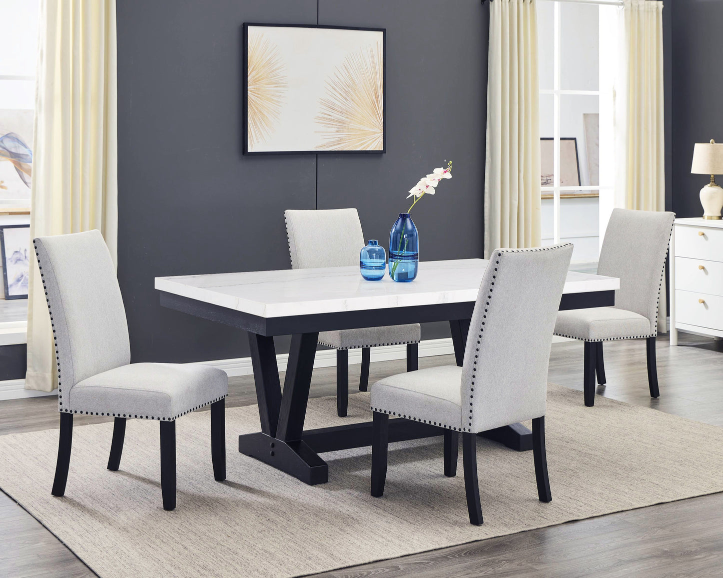 Varley - Side Chair (Set of 2) - Gray