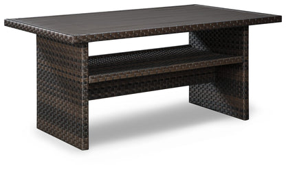 Easy - Marrón Oscuro / Beige - Mesa Multiusos Rectángulo