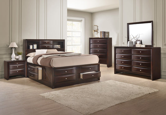 Beveled drawer fronts