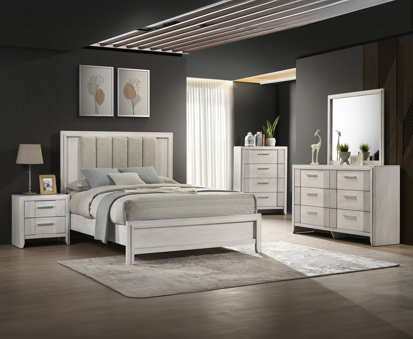 Channel tufted