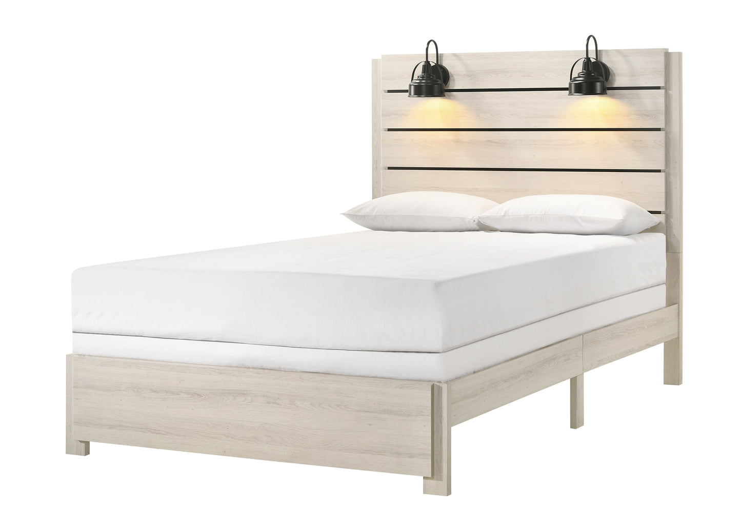 Queen Size Bed Frame - White