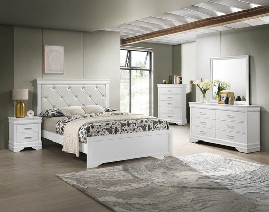 Crocodile embossed drawer fronts