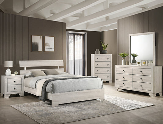 ATTICUS - BEDROOM GROUP WHITE