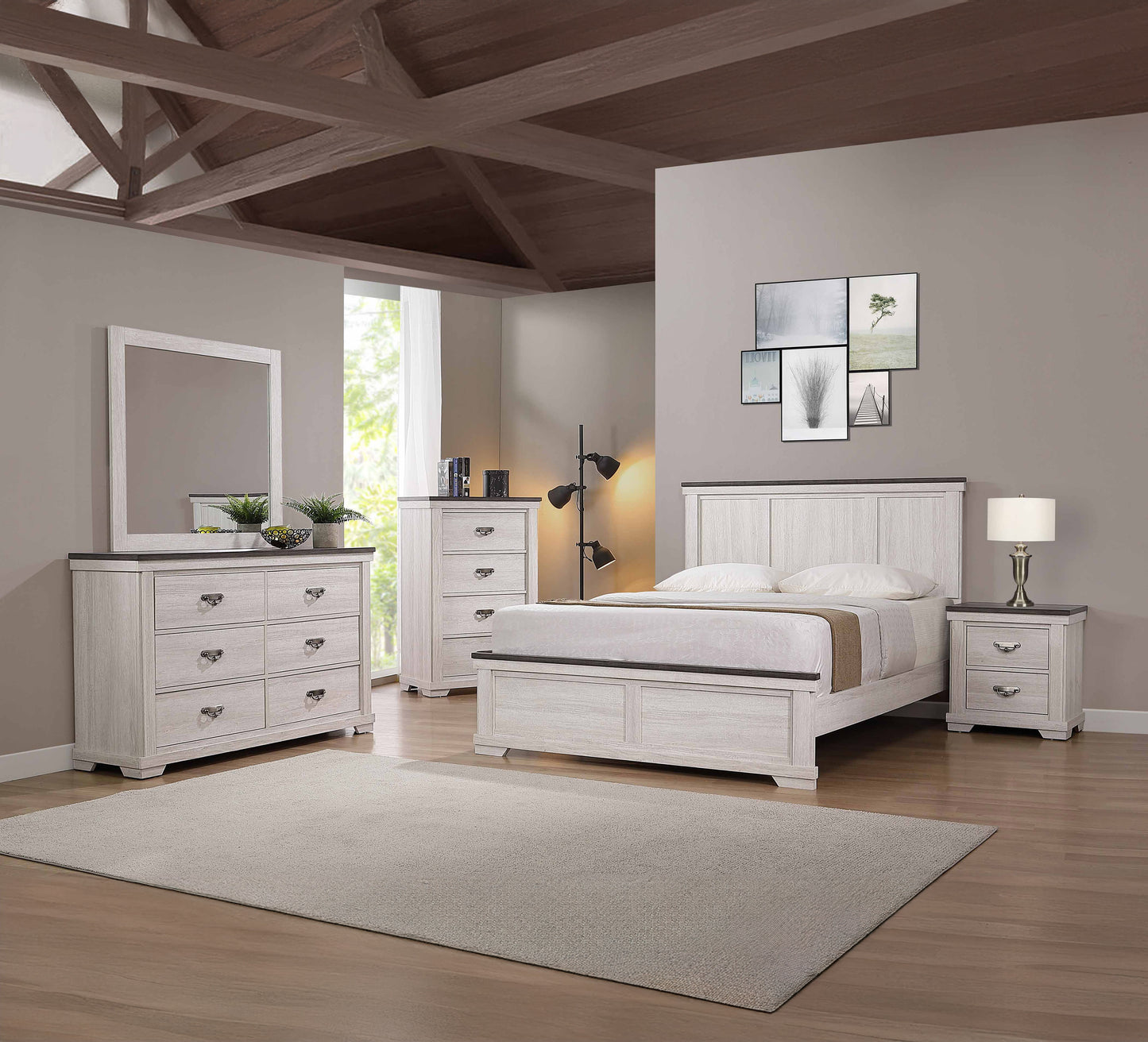 Durable melamine finish