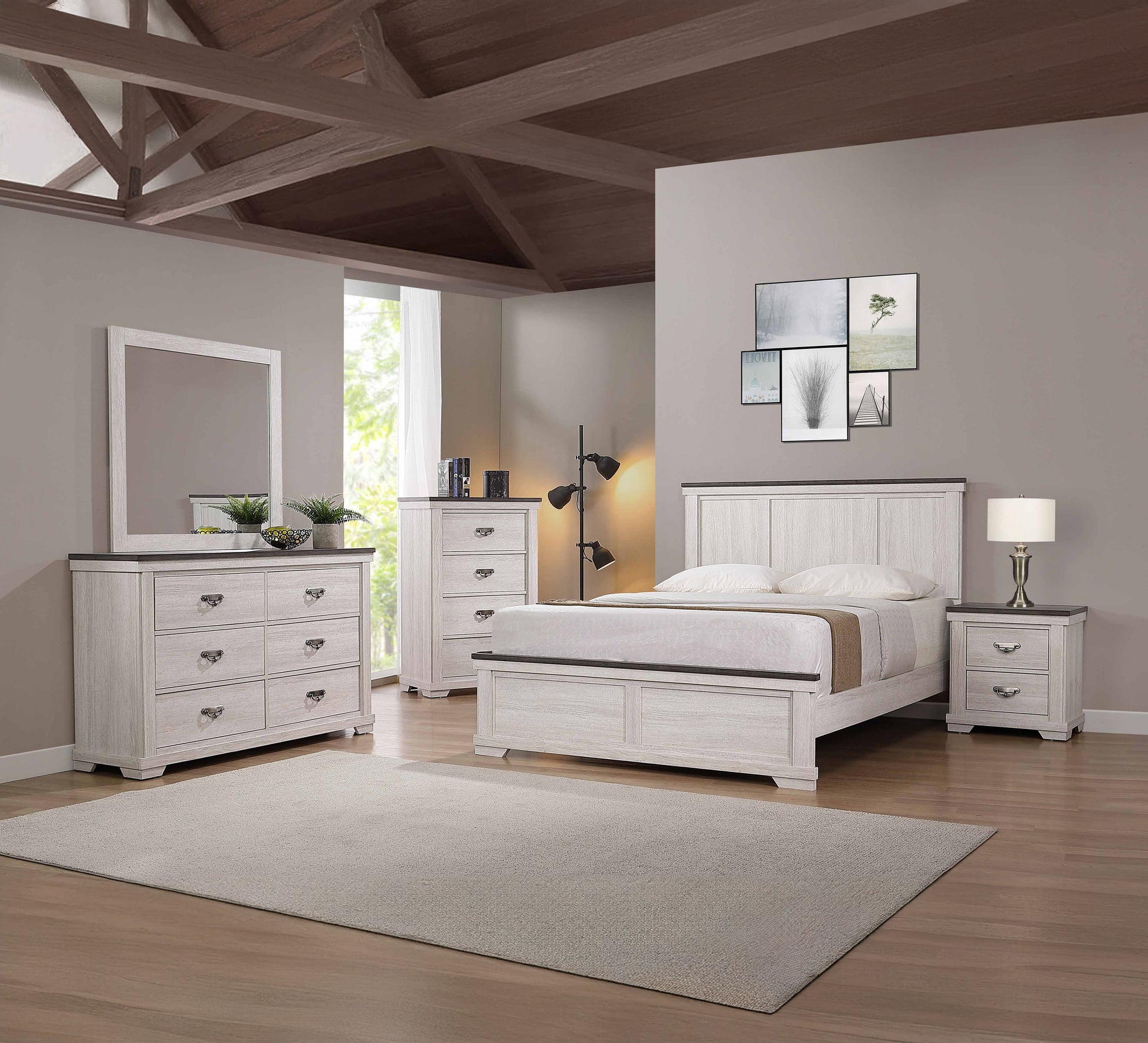 Durable melamine finish