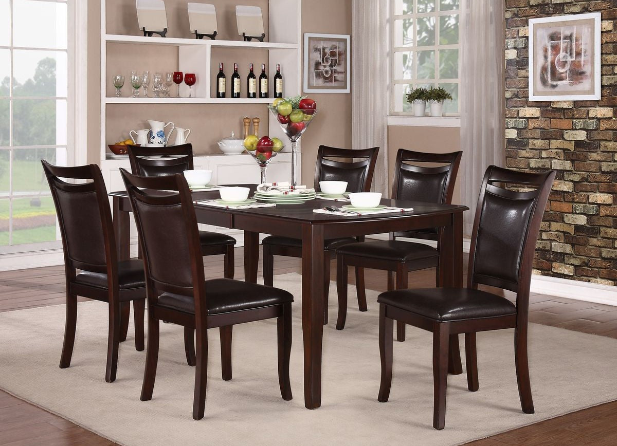 Woodside - 7 Pc Dining Table Set
