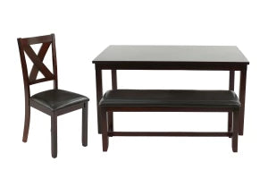 6-Pcs Dining Set Espresso
