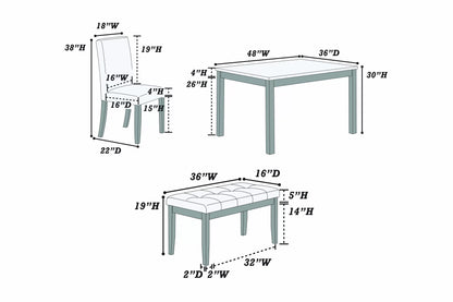 5-Pcs Dining Set