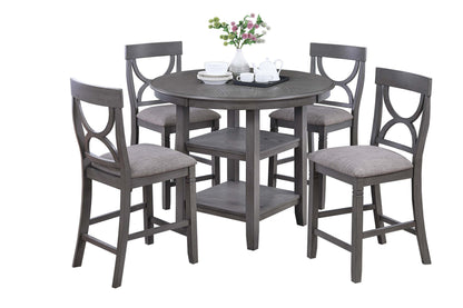 5-Pcs Counter Height Dining Set