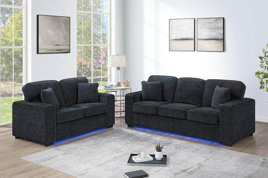 Built-In LED Lights Sofa & Loveseat  COMING SOON!