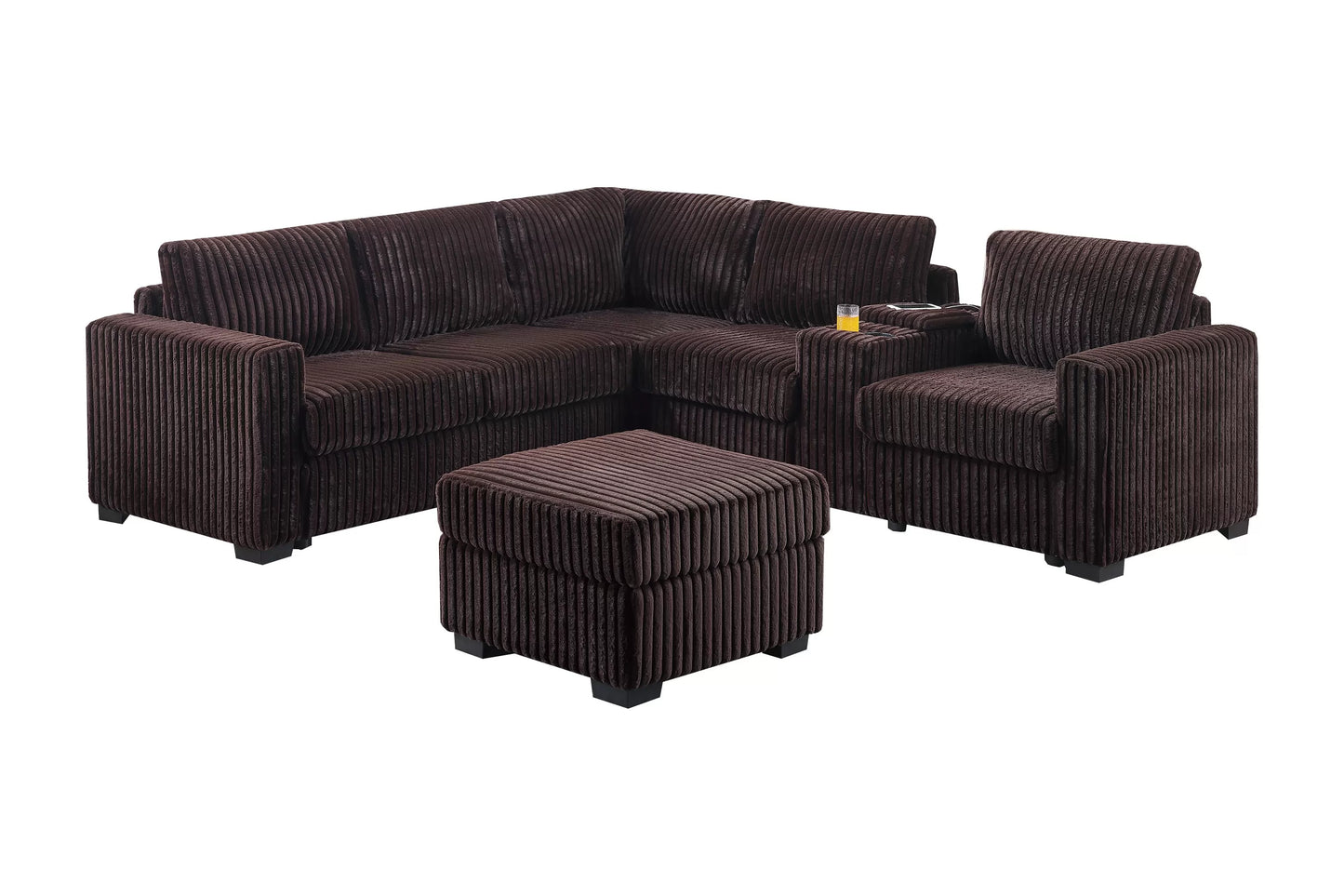 Sectional Set W/ Ottoman