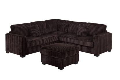 Sectional Set + Cocktail Ottoman