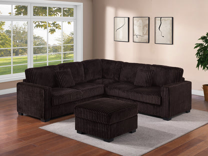 Sectional Set + Cocktail Ottoman